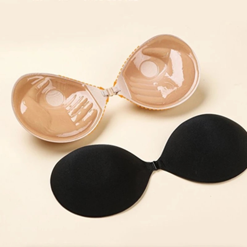 Push Up Bra Padded - Soutien-gorge adhésif en silicone avec effet