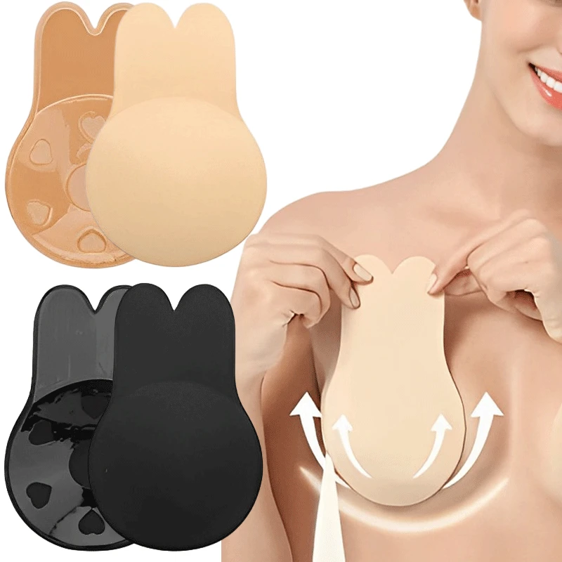 Nipple Cover Pasties - Femmes Push Up soutiens-gorge auto-adhésif Silicone